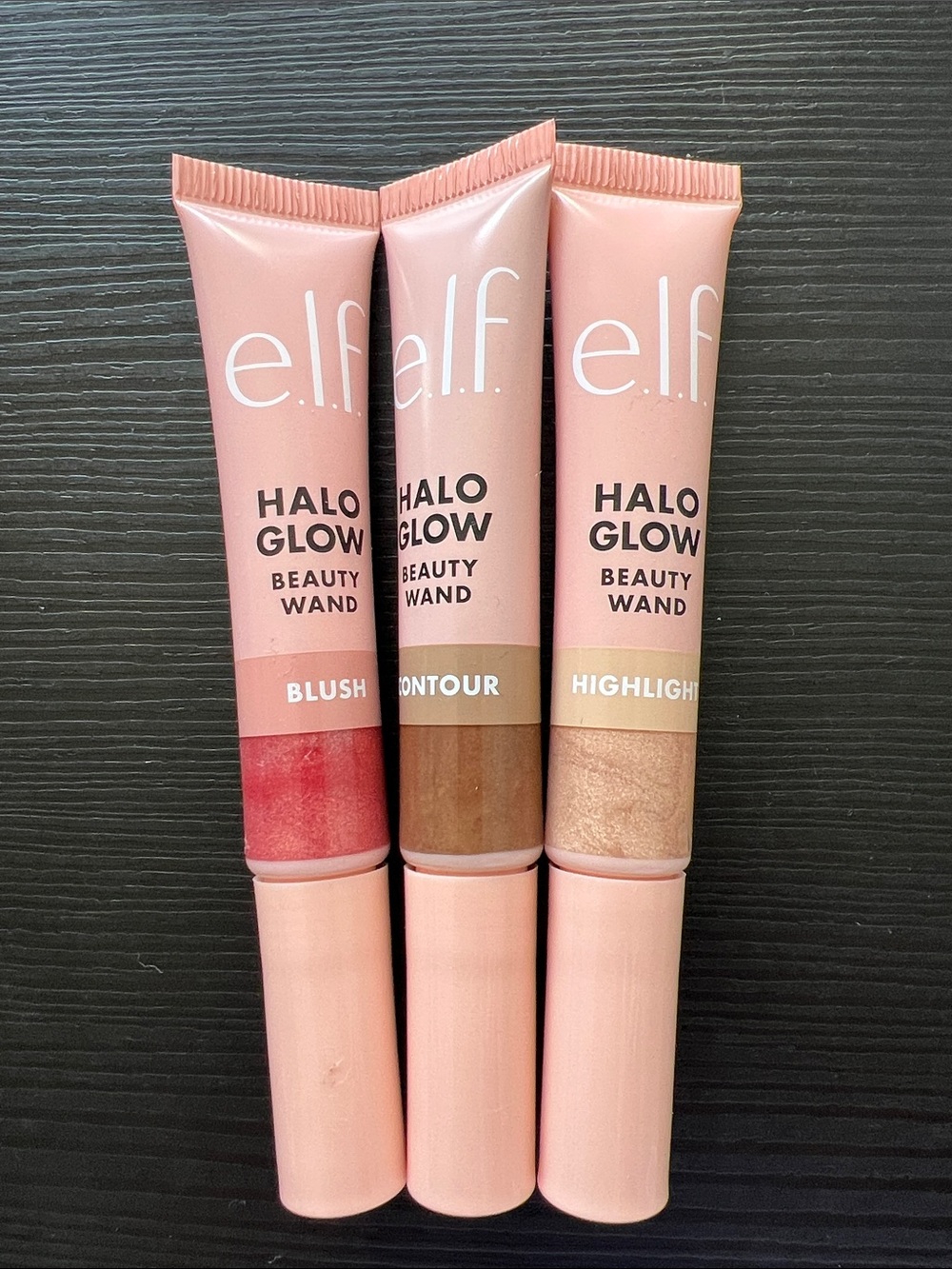 e.l.f. Halo Glow Beauty Wands - Blush, Contour, Highlight, no box